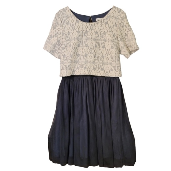 Anthropologie Weston Laced Tulle dress - M    J8. New without tag - Picture 1 of 2